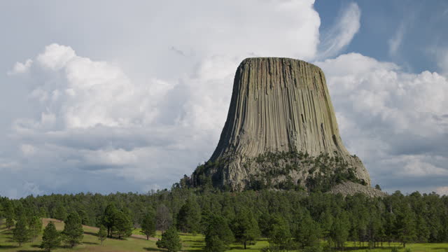 Timelapse of Devils Tower, WY