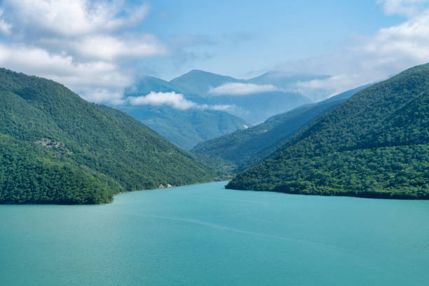 istock Caucasus Mountains in Kazbegi, Georgia 1762443448