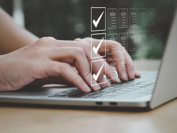istock Business Quality Assurance Checklist Data Inspector 1762478243