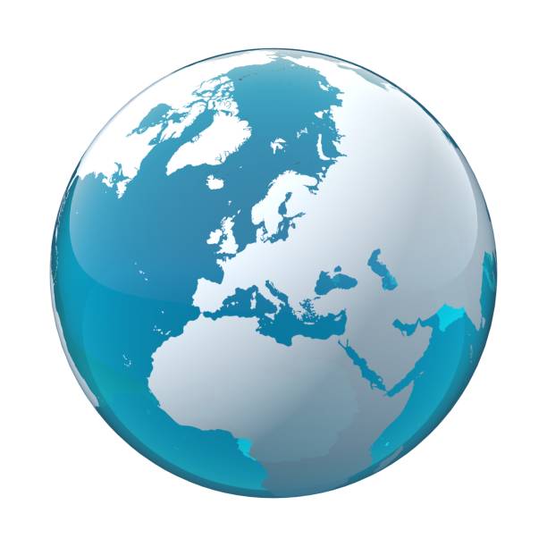 istock Earth Globe, World Map, Europe, EU 1762513100
