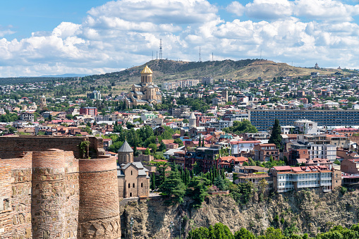 Tbilisi, Georgia cityscape