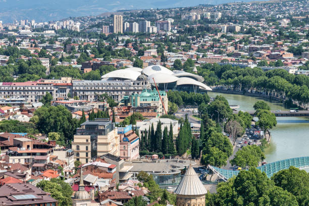 istock Tbilisi, Georgia cityscape 1762522604
