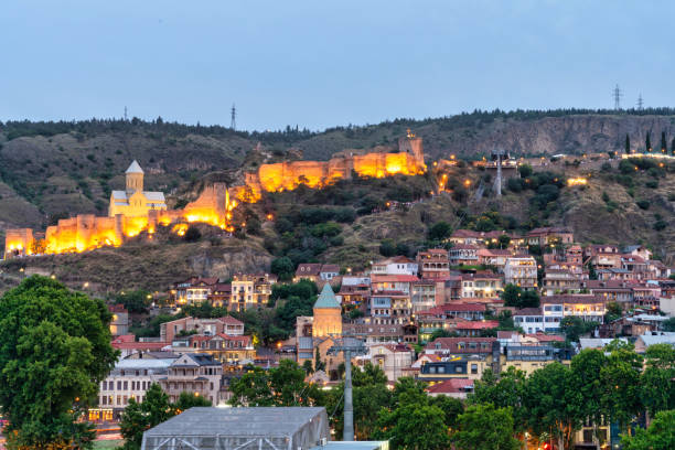 istock Sunset in Tbilisi, Georgia 1762527249