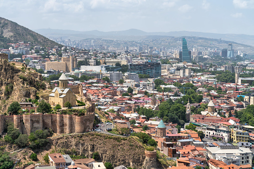 Tbilisi, Georgia cityscape