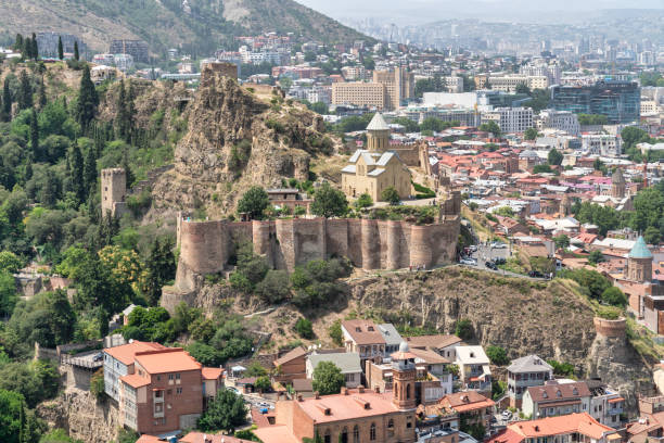 istock Tbilisi, Georgia cityscape 1762532503