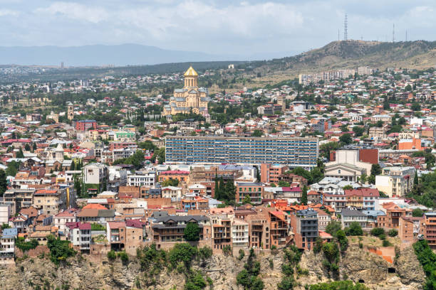 istock Tbilisi, Georgia cityscape 1762537749