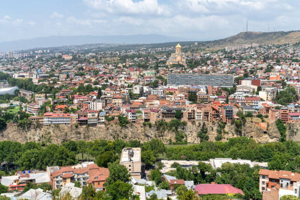 istock Tbilisi, Georgia cityscape 1762538342
