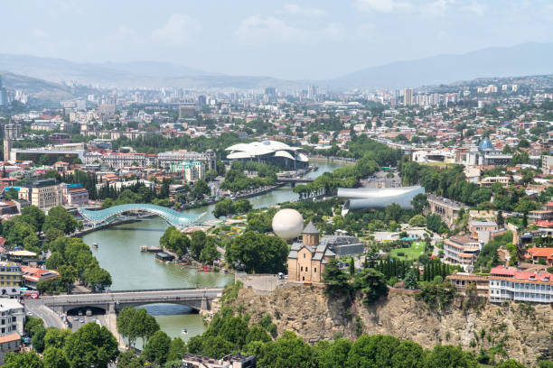 istock Tbilisi, Georgia cityscape 1762538344