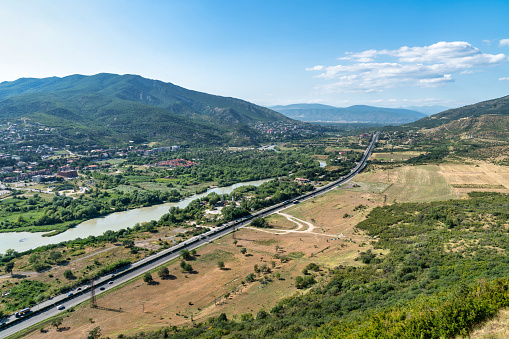 Beautiful nature landscape in Georgia