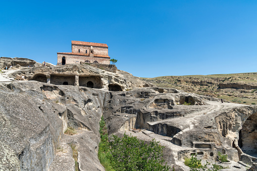 Ancient cave city in Georgia