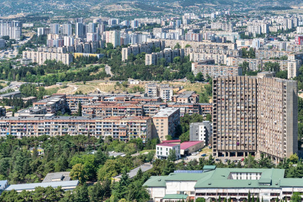 istock Tbilisi, Georgia cityscape 1762567374