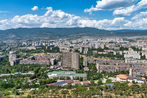 Tbilisi, Georgia cityscape