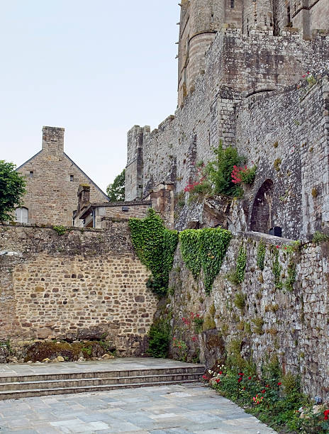 istock around Mont Saint Michel Abbey 176264489