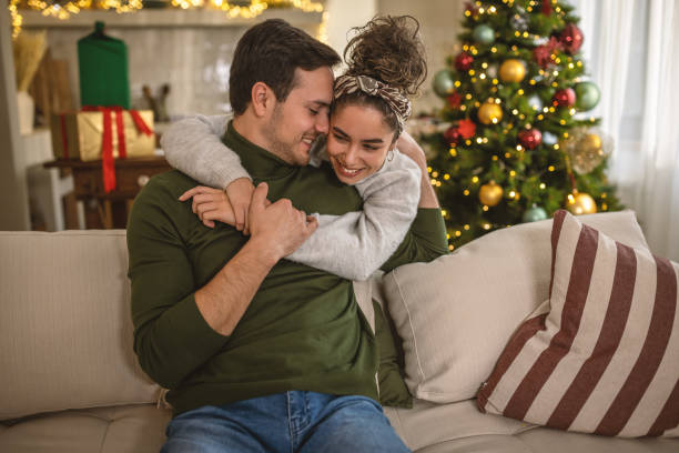 istock Cozy Christmas day at home 1762716636