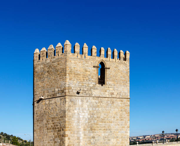 istock Details from San Martin's bridge in Toledo, Spain 1762745110