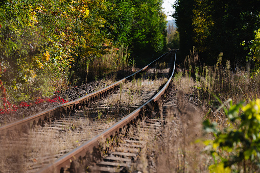 Railroad track  in europe