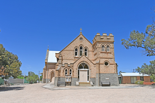 Old stone church in Streaky bay Australia