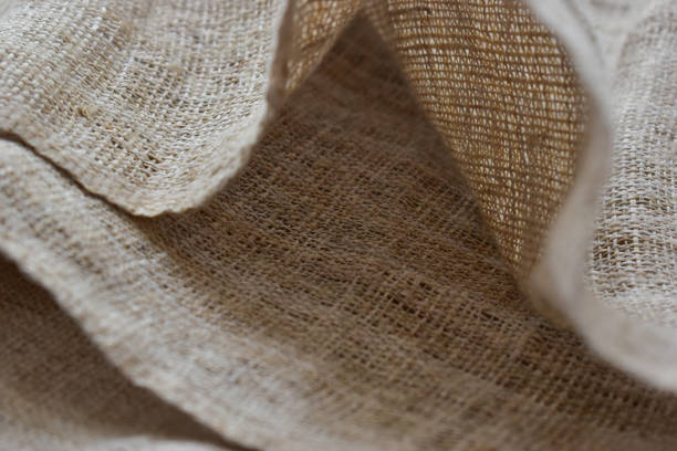 istock brown sackcloth texture background, crumpled burlap fabric textile for design 1762788118