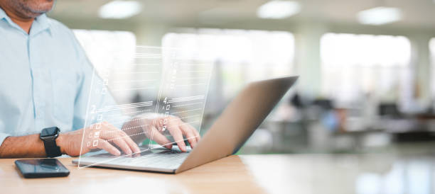 Taking online exams with electronic documents. smart technology without paper. Student or teacher taking a teaching evaluation form, academic year, concept. Evaluation of employees to work in company. realización de exámenes en línea con documentos electrónicos. tecnología inteligente sin papel. alumno o profesor realizando un formulario de evaluación docente, curso académico, concepto. evaluación de los empleados para trabajar en la empresa.