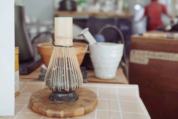istock Chasen or Japanese Macha Bamboo Whisk 1762866324