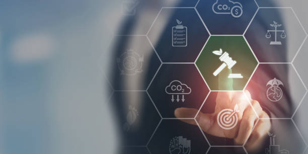 istock International environmental law concept. Climate or environmental justice. Environmental regulations for sustainable business corporate and industry. International law for environmental protection. 1762873071