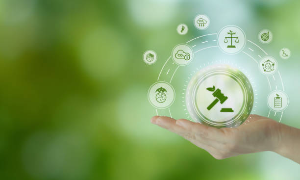 istock International environmental law concept. Climate or environmental justice. Environmental regulations for sustainable business corporate and industry. International law for environmental protection. 1762873521
