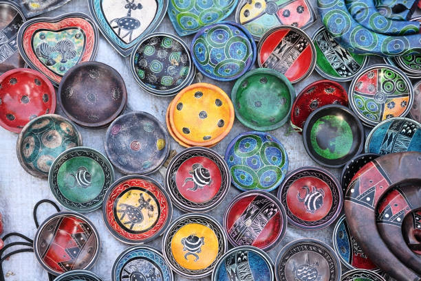 istock Decorative handmade crafts of Maasai tribe 1762878995