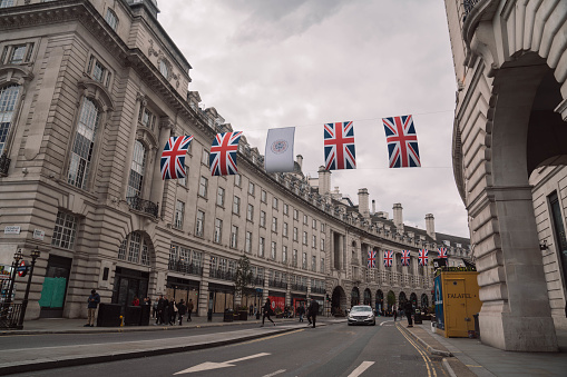 LONDON, UK - JUNE 7, 2015: The Garrick Theatre in the city