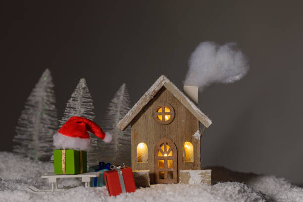 istock House and Christmas gifts 1762888786