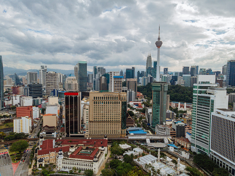 Kuala Lumpur skyline and downtown