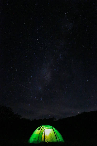 istock Milky Way stars and tents 1763045690