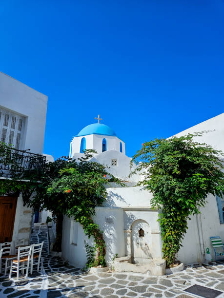 istock Scenic Town Corner in Greece 1763067792