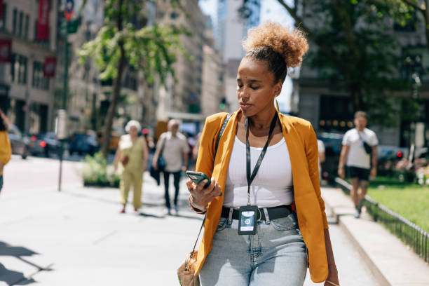istock Office worker on the move walking to the office 1763155791