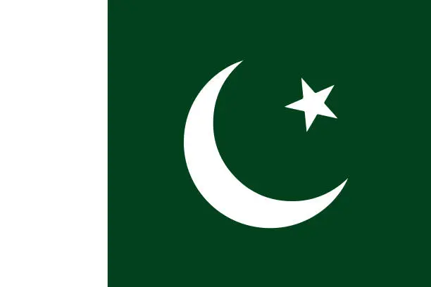 Vector illustration of Download Flag of Pakistan