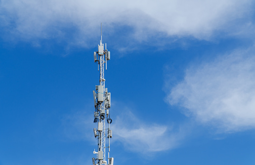 6G Telecommunications Base Station Tower