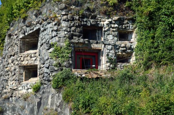 Bunker near Chillon Castle, Switzerland