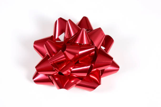 Colorful Christmas bows and ribbons
