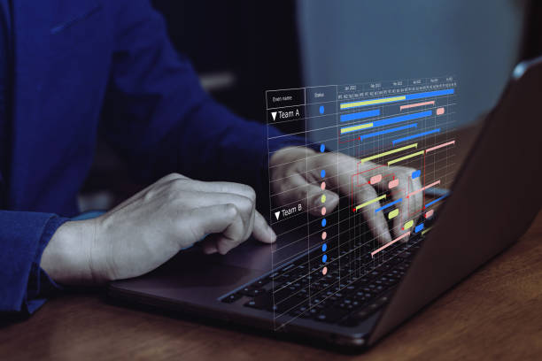 istock Business Planning and Schedule Plan table  and schedule meeting. 1763326345