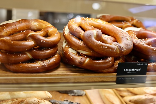 German bread on display