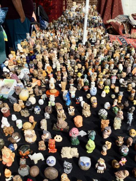 istock Owl ornament at the Mauerpark flea market 1763333755