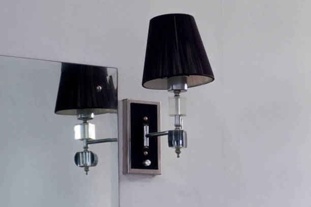 istock decorative lamp attached to a room wall 1763336453