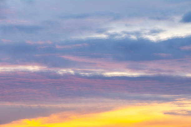 istock Colorful sky during sunrise, with colorful clouds. 1763409639