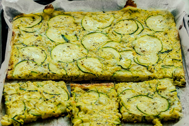 Torta Cremosa de Abobrinha: Leve e Saborosa - receita deliciosa profissional - passo 2