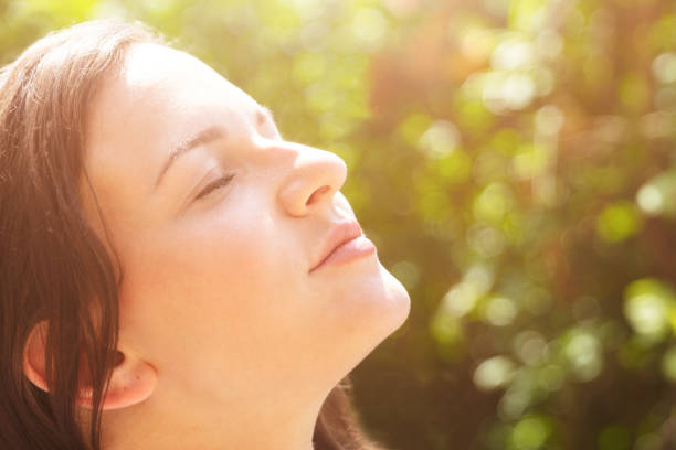istock Woman Closing Her Eyes 1763521163