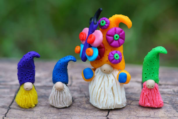 istock Figurines of fairy-tale dwarfs. 1763533154