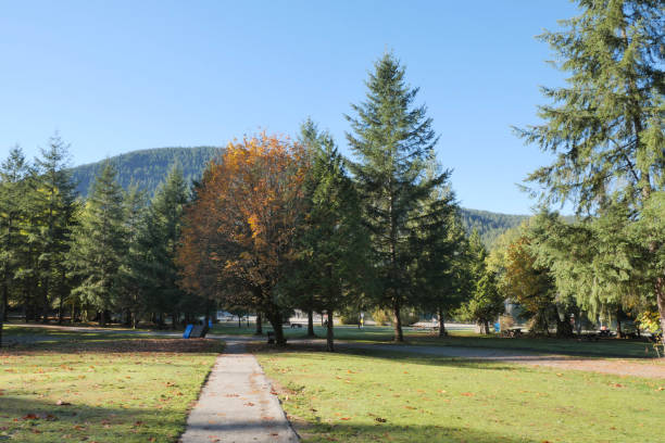 istock Buntzen Lake during the fall in Anmore, British Columbia 1763661912