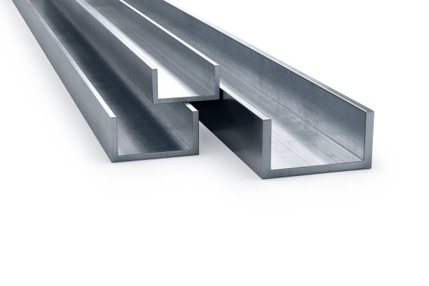 istock Steel channel beam on a white background. 3D rendering 1763769920