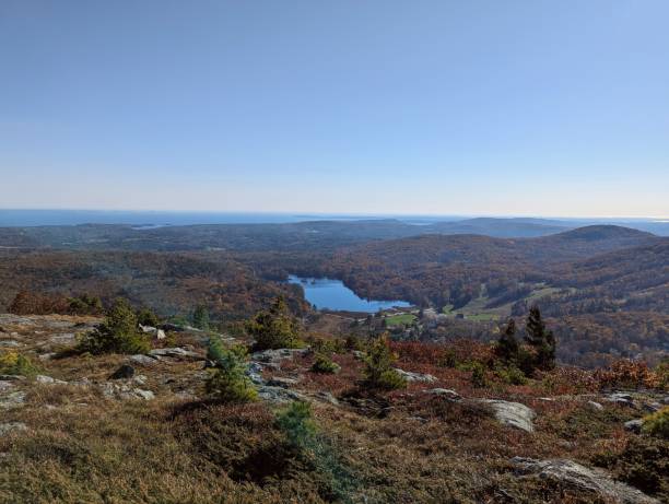 istock Camden snow bowl from the Bald Mountain peak 1763886821
