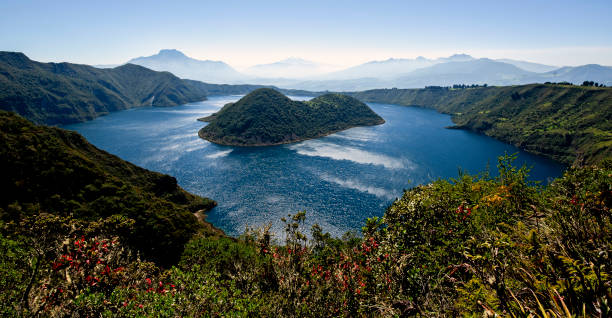 istock Cuicocha Lagoon, Cotacachi, Imbabura, Ecuador. 1763896820