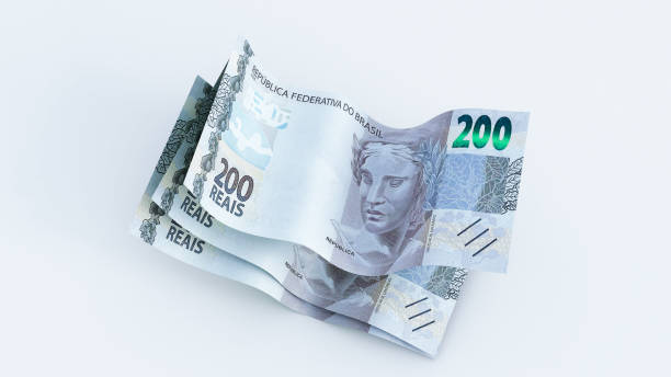 istock brazil money isolated on white background, iranian two hundred rials 1763951234